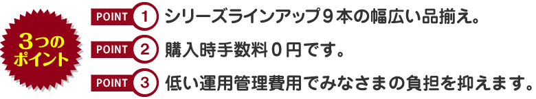 3つのポイント