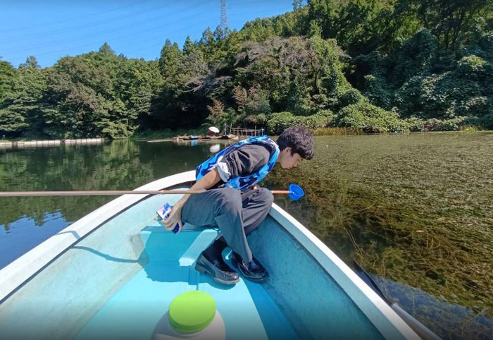 学校法人智香寺学園 正智深谷高等学校 生物研究会：マミズクラゲの採集調査