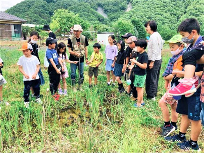 水トピア友の会：ビオトープでの生き物観察会